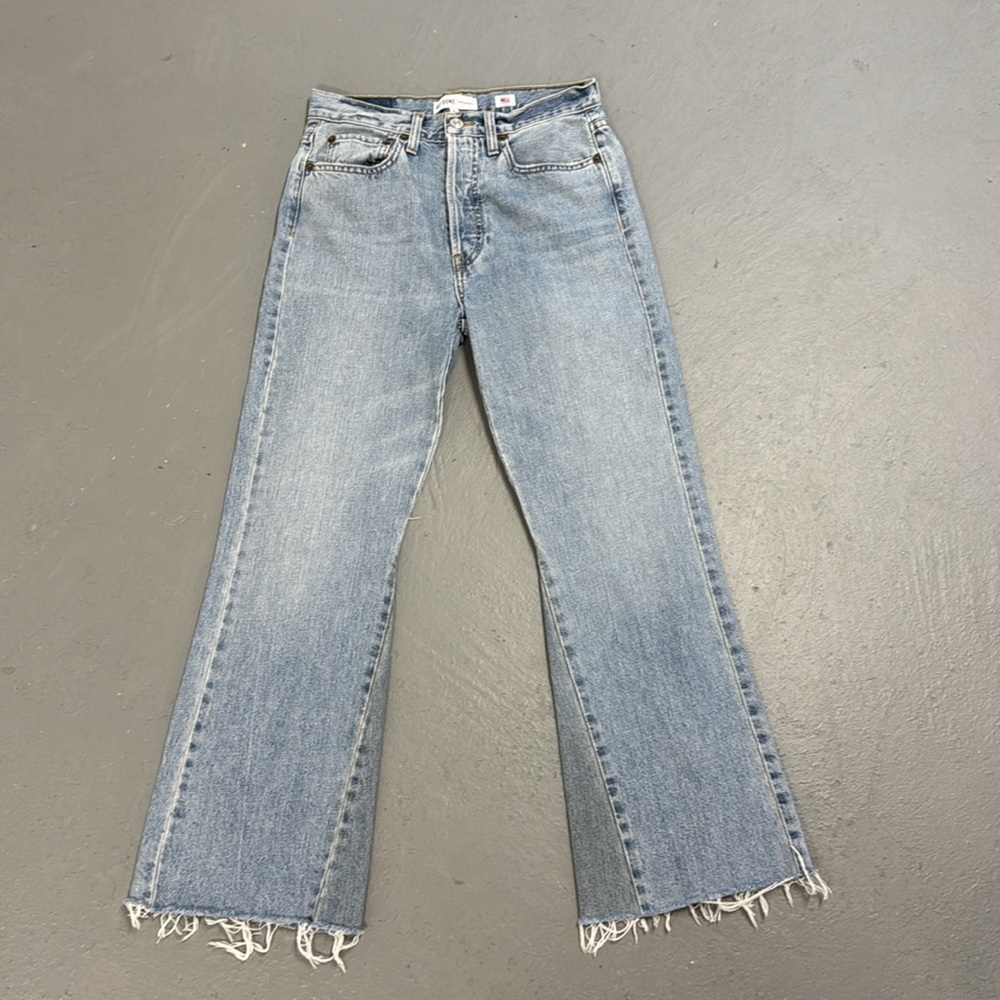 Re/Done Light Blue Flare Jeans
